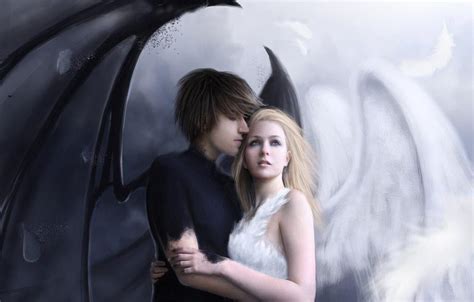 Pin On Angel And Demon Love