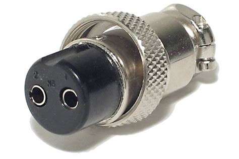Mic Connector 2 Pin Female Partco