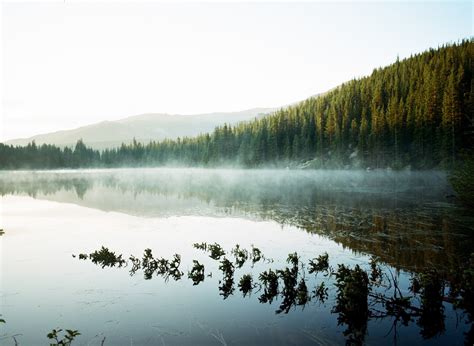 Bear Lake Reflection At Rocky Mountain National Park Rocky Mountains