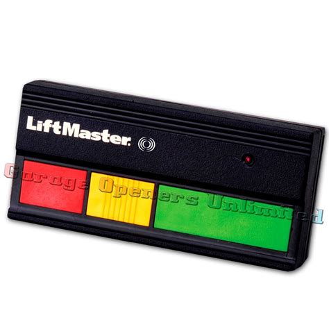 Is the remote garage door opener compatible with the liftmaster door opener? Liftmaster Garage Opener 333LM 3-Button Open/Close/Stop ...