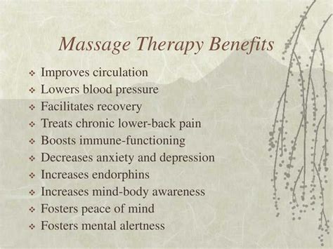 Ppt Massage Therapy Powerpoint Presentation Free Download Id303837