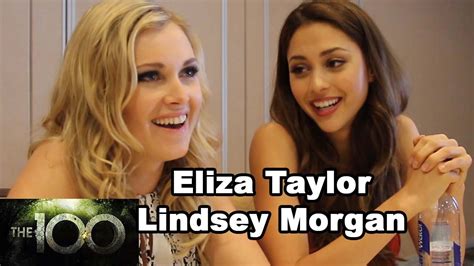 The 100 Eliza Taylor And Lindsey Morgan Youtube