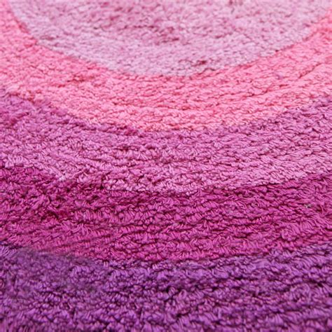 We have a range of colours and thicknesses, so your. 100% Cotton Round Bath Mats - Bathroom Washable Mat ...