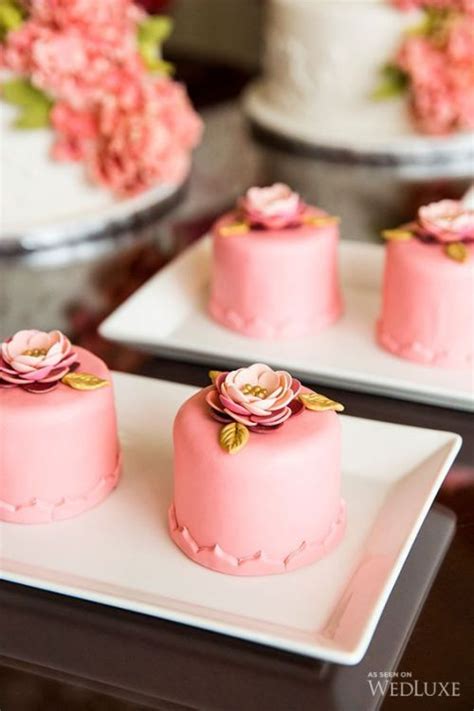 Erikasternlove ♥ Mini Wedding Cakes Mini Desserts Mini Cakes