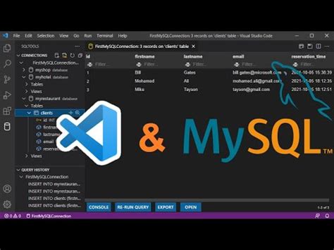 Connect To MySQL Database From Visual Studio Code And Run SQL Queries