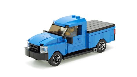 Garbage truck learn how to build a garbage truck and keep lego® streets clean with easy, free building instructions from lego classic and the 10704 creative box! LEGO Blue Pickup Truck. MOC Building Instructions - YouTube