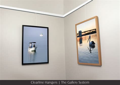 The Gallery System Clearline Hangers Gallery Systems