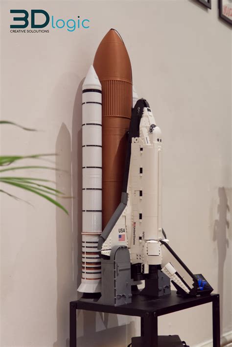 3d File Solid Rocket Boosters And External Tank For Lego 10283 Nasa Space