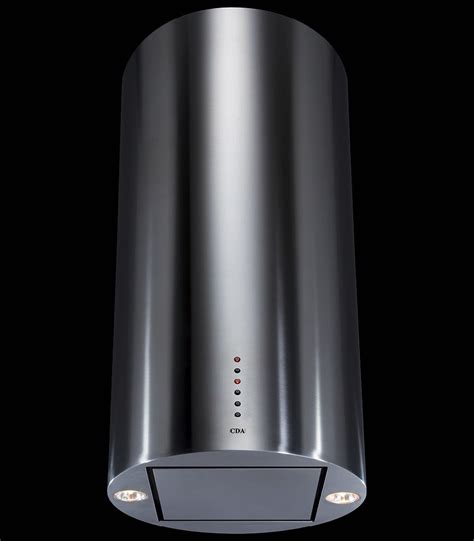 The arcadia isola is a sleek, modern extractor hood with a curved shape that sits. Kitchen Appliances - Extractors | CDA (With images ...