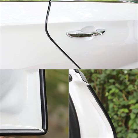 32ft 3m 4 Door Edge Scratch Clear Guards Trim Protector Film For Car