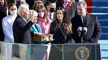 Biden family Bible appears at Inauguration Day as Joe gets sworn in
