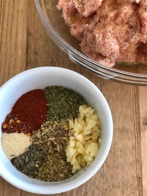 Prepare fresh, or freeze extra. How to Make Homemade Italian Sausage with Ground Chicken ...