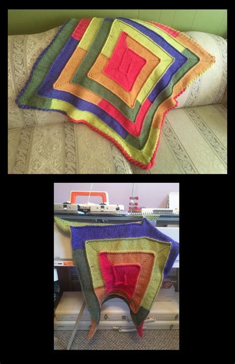Click the subscribe button and click the gear or bell next to it so you get. Ten Stitch Blanket - machine knitting | Machine knitting ...