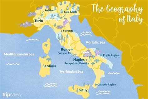 To print this map of italy, click on the map. The Geography of Italy: Map and Geographical Facts