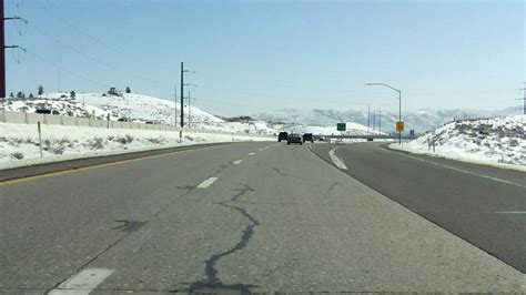 Us 395 Nevada Exits 73 To 68 Southbound Youtube