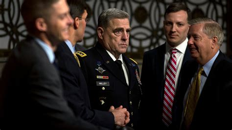 How Mark Milley A General Who Mixes Bluntness And Banter Became Trump