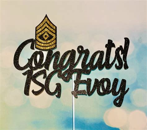 Congrats Army Rank Promotion Congrats Enlisted Army Rank Etsy