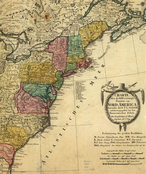 Maps Of 18th Century America