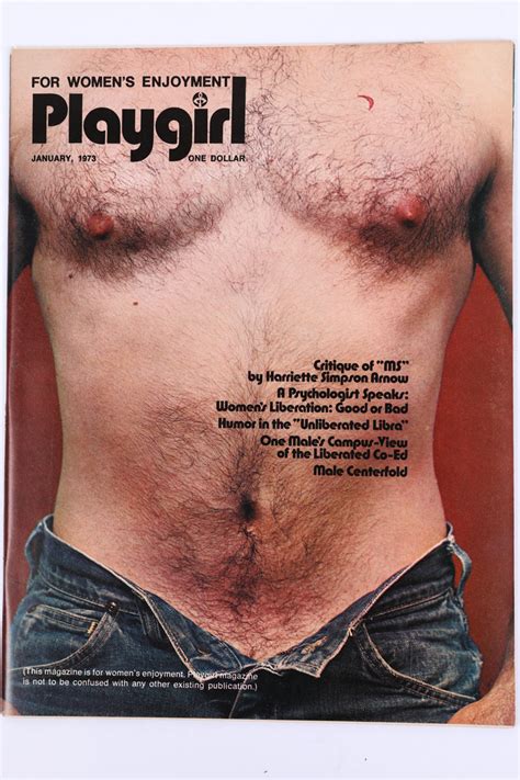 Playgirl Magazine 1st Test Issue These Days