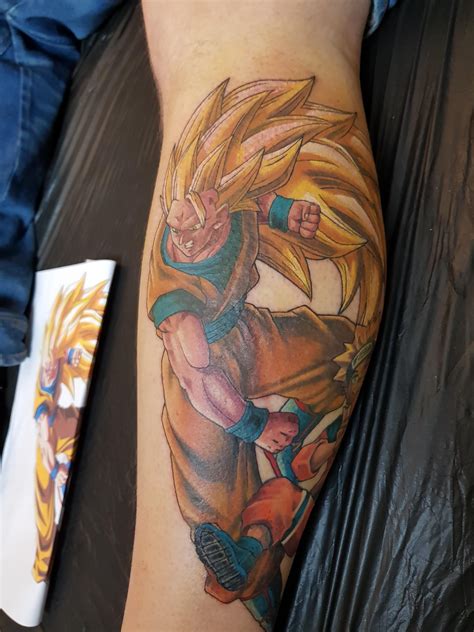 One Of My Two Goku Tattoos 🥰 And I Love It Rdbz