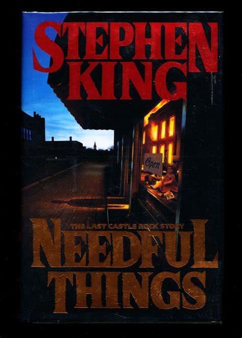 Needful Things Stephen King Viking Press St Print Ebay