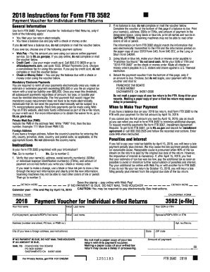 Here's how to fill out the simplified sba form 3508ez. Get And Sign Ftb 3582 2018-2019 Form - Fill Out and Sign ...