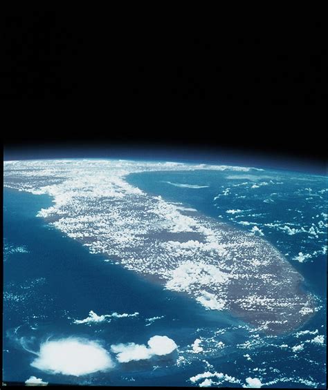Florida From Space Photograph By Nasascience Photo Library Fine Art