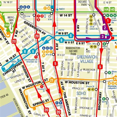 Mta Manhattan Bus Map By Avenza Systems Inc Avenza Maps