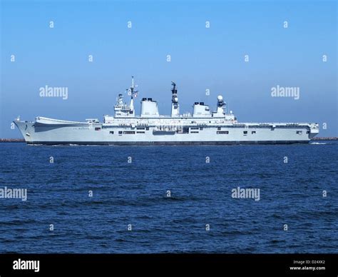 Hms Illustrious R06 At Port Of Amsterdam Stock Photo Alamy