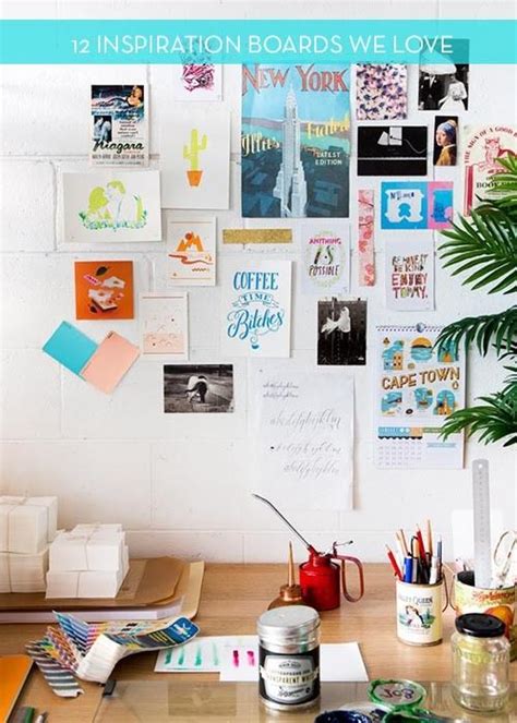 12 Inspiration Boards That We Could Eat Sleep And Live In Workspace