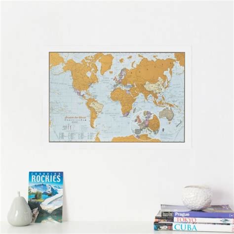 Scratch The World Travel Edition Map Print Maps International Blog