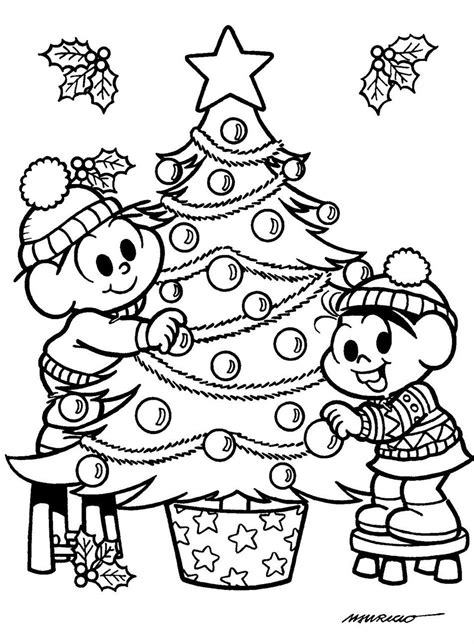 10 Desenhos de Natal para Colorir e imprimir SÓ ESCOLA