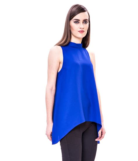 Envy Me Ny Royal Blue Sleeveless Tunic Buy Envy Me Ny Royal Blue