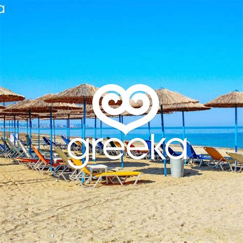 Thessaloniki Perea Beach Photos Map Greeka