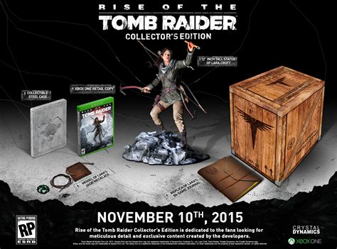 Rise of the Tomb Raider Xbox One Collector's Edition will run you $150 ...
