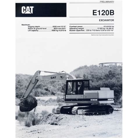 Caterpillar E120b Hydraulic Excavators