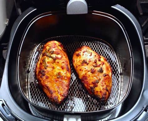 The frozen chicken breast air fryer cook time is 15 minutes at 380f with preheating. Beretta Farms' Chermoula Chicken - EverythingMom