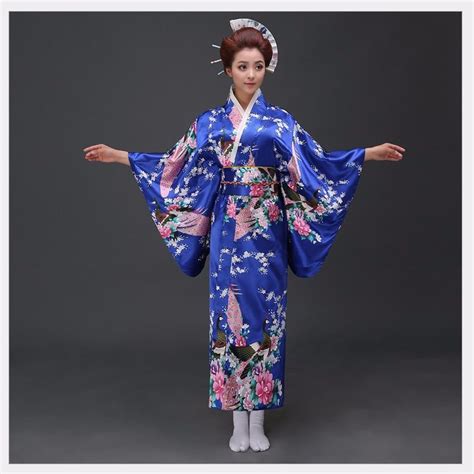 Buy National Trends Women Sexy Silk Satin Kimono
