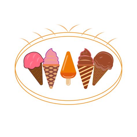 Ice Cream Dessert Vector Design Images Desserts Ice Cream Cartoons