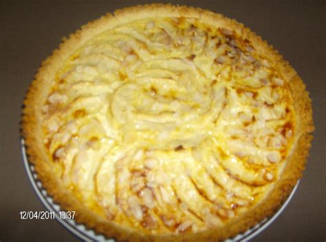 les idées gourmandes de nadis tarte aux pommes a la creme patissiere