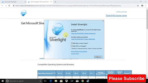 Windows 11 is real, microsoft is going to announce something big called sun valley on an online event being held on 24 june. Download/Install Microsoft Silverlight on Windows 10 - YouTube