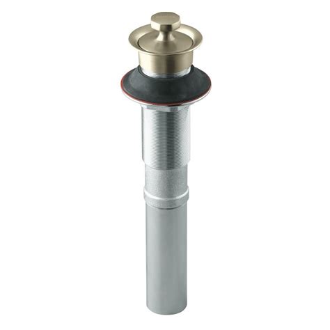 This bathtub stopper is great for a repair, upgrade or to replace. KOHLER Brass Bathroom Sink Drain in Vibrant Brushed Nickel ...