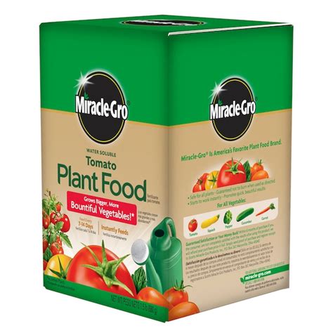 Miracle Gro Tomato 15 Lb Water Soluble Granules Vegetable Food In The