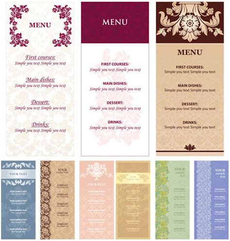 restaurant menu template  commercewordpress
