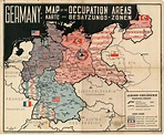 Cia S Map Of The Zones Of Occupation Berlin 1945 Via - vrogue.co