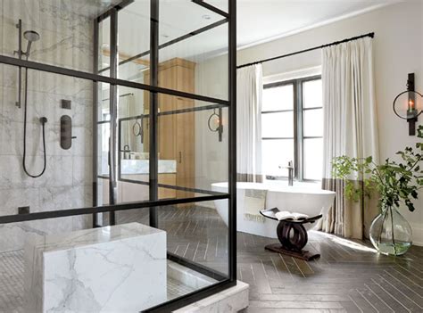 The trend of contemporary bathroom designs is scaled down, minimalist, highlighting warm, earthy tones. 10 Stunning Shower Ideas For Your Next Bathroom Reno ...
