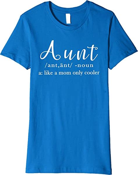 Womens Worlds Greatest Aunt Like A Mom Only Cooler T Shirt