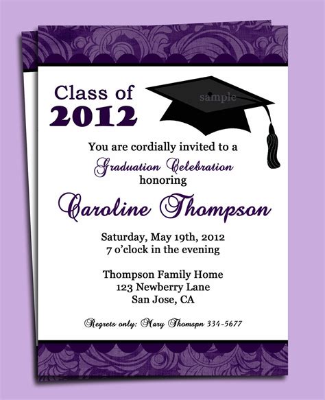 Create A Free Graduation Announcement Invitation Design Blog