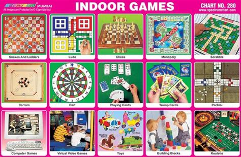 Chart No 280 Indoor Games