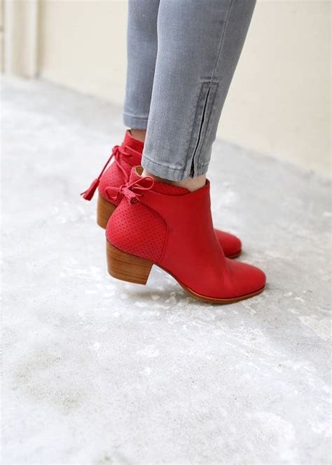 Red Booties Shoes Fashion And Latest Trends